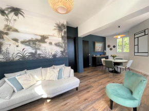 Maison climatisée 6 pers près plage, WiFi, parking - FR-1-420-102